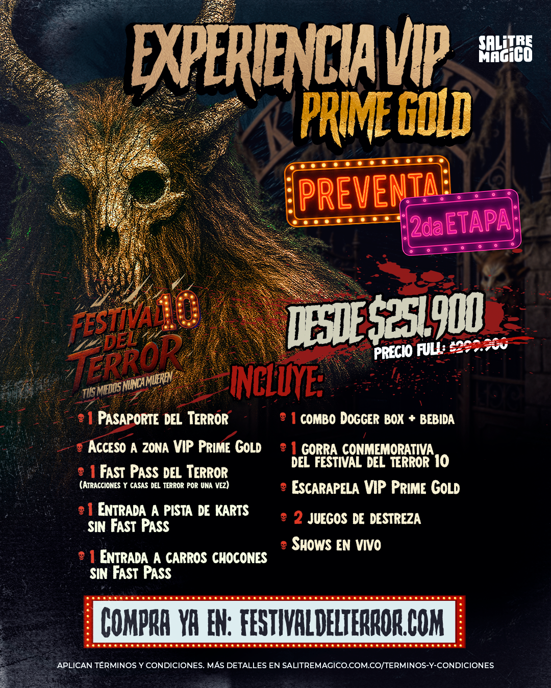 EXPERIENCIA PRIME VIP